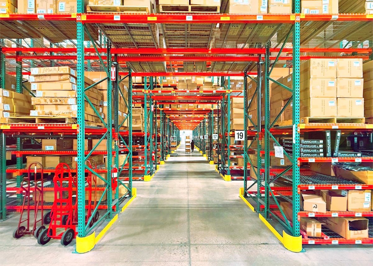Pharmaceutical warehouse storage