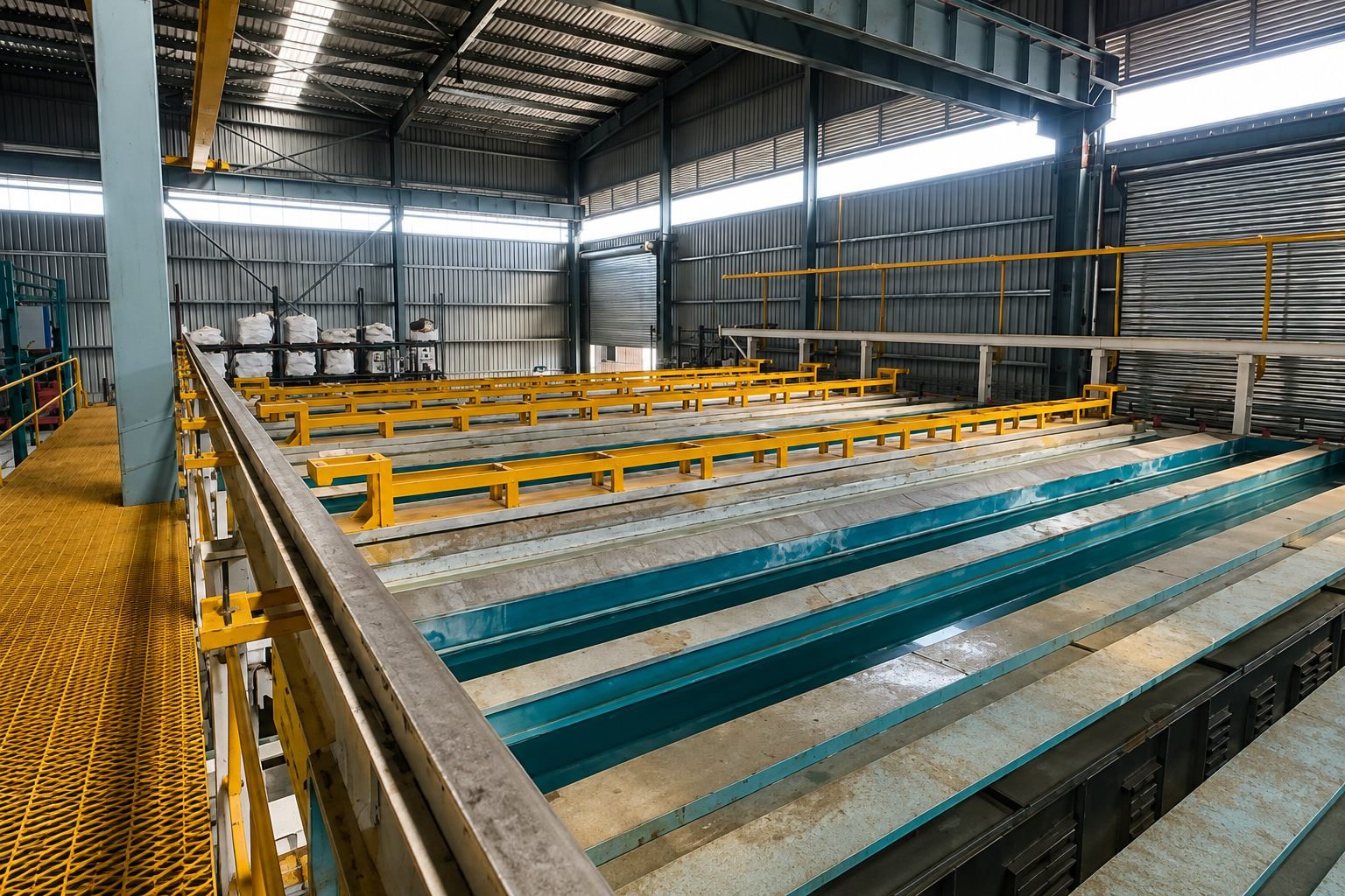 12 Meter Powder Coating Plant