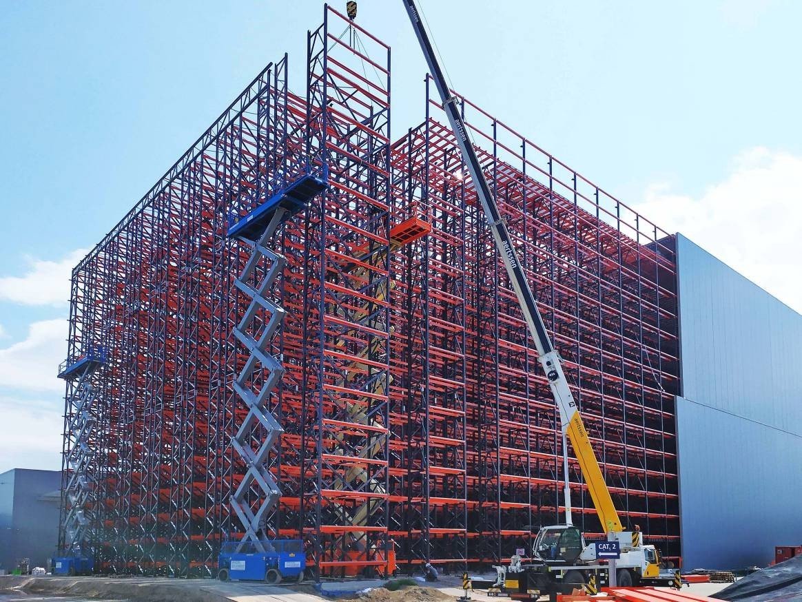 Rack Supported Warehouse